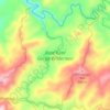 Bald River Gorge Wilderness topographic map, elevation, terrain