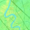 Al-Adhamiyah Central Subdistrict topographic map, elevation, terrain