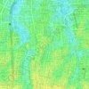 Bangka topographic map, elevation, terrain