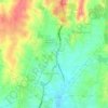 Kaggalipura topographic map, elevation, terrain