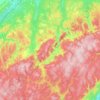 Paroisse de Elgin topographic map, elevation, terrain