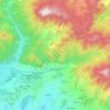 Baia Sprie topographic map, elevation, terrain