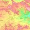 Nirmal topographic map, elevation, terrain