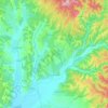Ticvaniu Mare topographic map, elevation, terrain
