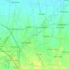 Majalaya topographic map, elevation, terrain