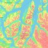 Lyngsalpan landskapsvernområde / Ittugáissáid Suodjemeahcci topographic map, elevation, terrain
