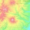 Sumaco topographic map, elevation, terrain