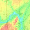 Niles Charter Township topographic map, elevation, terrain