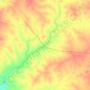 Longreach topographic map, elevation, terrain