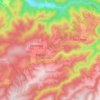 Bătrâna topographic map, elevation, terrain