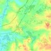 Quidenham topographic map, elevation, terrain