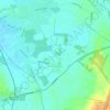 Pampisford topographic map, elevation, terrain