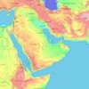 Mashriq topographic map, elevation, terrain