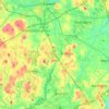 Concord River topographic map, elevation, terrain