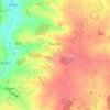 Ousden topographic map, elevation, terrain