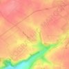 Boffles topographic map, elevation, terrain