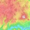 Roche-en-Régnier topographic map, elevation, terrain