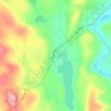 South Fallsburg topographic map, elevation, terrain
