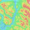 Alberni Inlet topographic map, elevation, terrain
