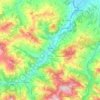 Travo topographic map, elevation, terrain