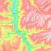 Jacas Grande topographic map, elevation, terrain