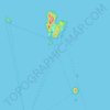Pulau Redang topographic map, elevation, terrain