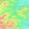 洛阳市 topographic map, elevation, terrain