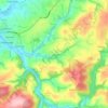 Egloshayle topographic map, elevation, terrain