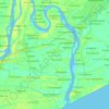 Mamidikuduru topographic map, elevation, terrain