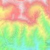 Gurja - Mudi topographic map, elevation, terrain