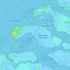 Schouwen-Duiveland topographic map, elevation, terrain