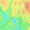 Gineitiškės topographic map, elevation, terrain