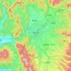 旭川市 topographic map, elevation, terrain