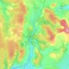 Giry topographic map, elevation, terrain