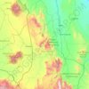Pokot North topographic map, elevation, terrain