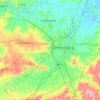 River Cam topographic map, elevation, terrain