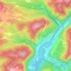 Cass topographic map, elevation, terrain