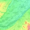 Bad Füssing topographic map, elevation, terrain