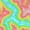 Fenwick topographic map, elevation, terrain