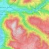 Cornedo all'Isarco topographic map, elevation, terrain