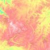 Gibb topographic map, elevation, terrain