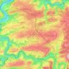 Sprimont topographic map, elevation, terrain