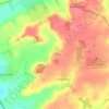 Newbottle topographic map, elevation, terrain