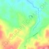 Lisconrea topographic map, elevation, terrain