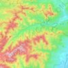 La Lièpvrette topographic map, elevation, terrain