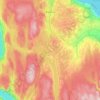Vestre Toten topographic map, elevation, terrain