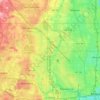 Menomonee River topographic map, elevation, terrain