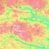 隆林各族自治县 topographic map, elevation, terrain