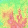 Auvernia topographic map, elevation, terrain