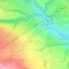 Startforth topographic map, elevation, terrain